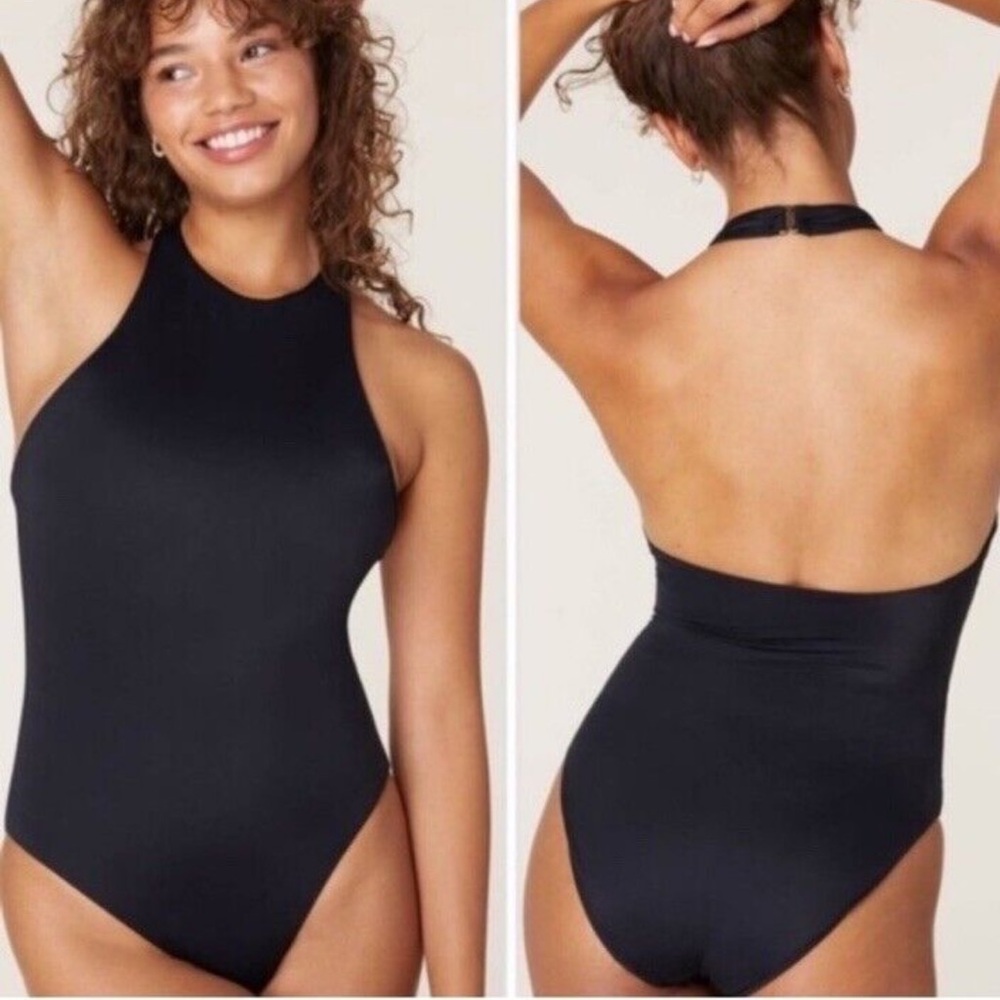 Andie Black Women's One Piece Swimsuit